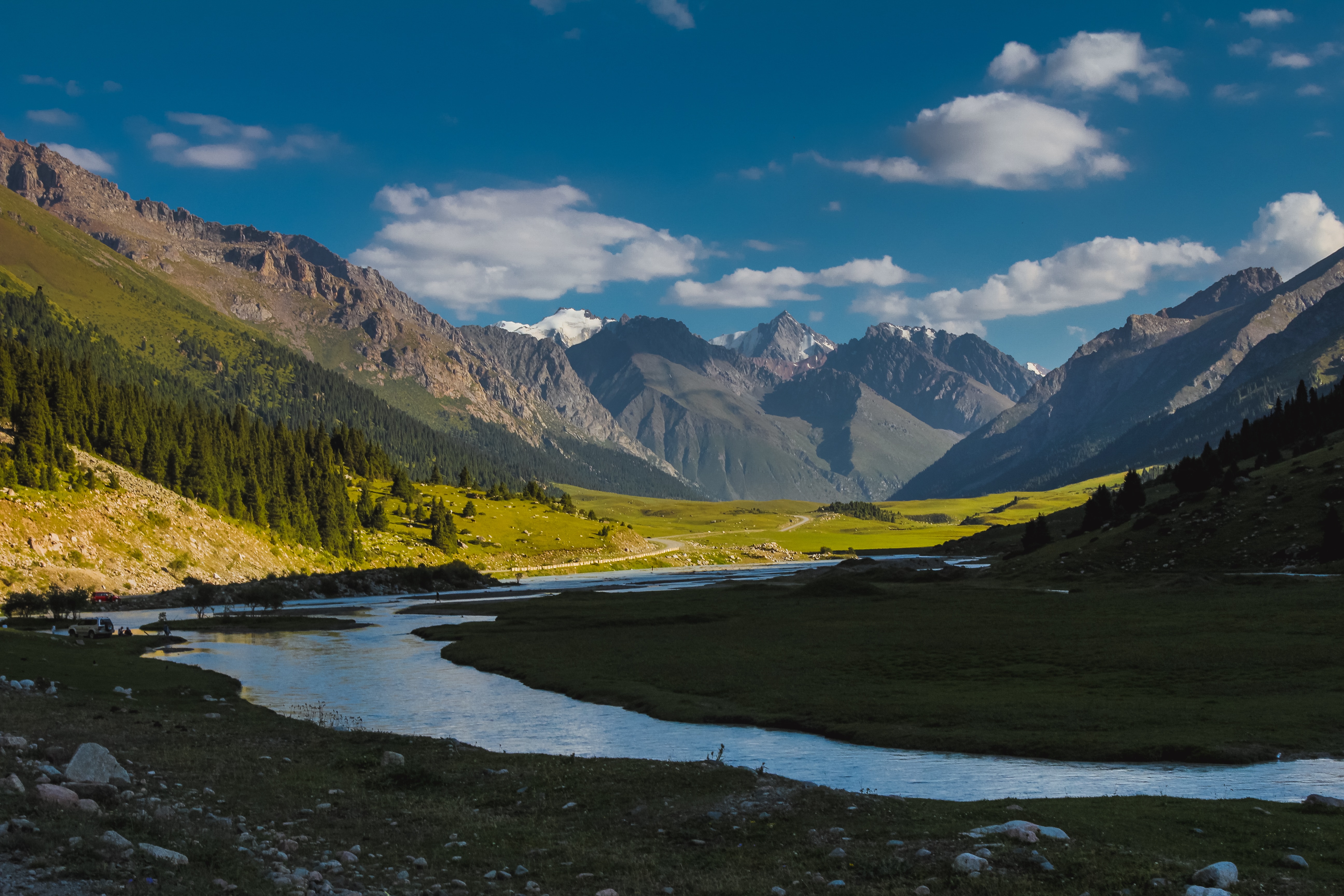 Karasayev Street, Ak-Suu, Kyrgyzstan